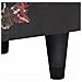 Comodino con porta 2 pcs Nero 40 x 33 x 46 cm - Foto miniatura 8