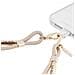 Collo Per Smartphone Phone Crossbody Rope Regolabile, Beige - Foto miniatura 4
