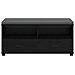 Panca per ingresso con cuscino Rovere Nero 100 x 38 x 46 cm - Foto miniatura 6