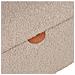 Harlow - Panca Contenitore In Bouclé Beige Con Gambe In Legno 95x37x45 Cm - Foto miniatura 7