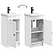 Mobile da bagno con lavabo Bianco Lucido 42 x 40 x 84,5 cm - Foto miniatura 9