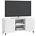 Mobile TV Bianco Lucido 102 x 34,5 x 52 cm Legno ingegnerizzato - Foto miniatura 2