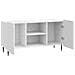 Mobile TV Bianco Lucido 102 x 34,5 x 52 cm Legno ingegnerizzato - Foto miniatura 3