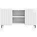 Mobile TV Bianco Lucido 102 x 34,5 x 52 cm Legno ingegnerizzato - Foto miniatura 4