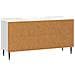 Mobile TV Bianco Lucido 102 x 34,5 x 52 cm Legno ingegnerizzato - Foto miniatura 6