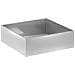 Vaso da giardino 2 pz Argento 100 x 100 x 30 cm Acciaio zincato - Foto miniatura 3