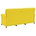 Set di divani 2 pz Giallo Chiaro Tessuto - Foto miniatura 8