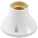Base Diritta Per Punto Luce - Max. 60w - Colore Bianco - Foto miniatura 1