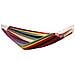 Amaca Xxl Per 2 Persone A Righe Multicolor Arcobaleno 400x160cm Supporta Fino A 150 Kg 100% Coto - Foto miniatura 1