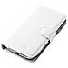 Custodia Compatibile Con Samsung Galaxy S4 Mini In Bianco Fumo - Coperchio Protettiva Con Chiusura Magnetica, Funzione Stand E Tasca Per Le Carte - Foto miniatura 11