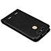 Custodia Compatibile Con Zte Blade V8 Mini In Nero Di Notte - Coperchio Protettivo In Design Flip Con Chiusura Magnetica - Foto miniatura 9