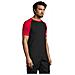 Bicolor manica Raglan uomo Funky - Foto miniatura 4