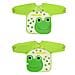 Bavaglini Con Maniche Manica Lunga 4 Pz Impermeabile Bib Unisex Alimentazione Bavaglini Grembiule Per Infantili 6 Mesi A 3 Anni - Foto miniatura 2
