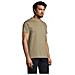 T-shirt Girocollo Da Uomo Modello Imperiale Taglia M Colore Verde Kaki - Foto miniatura 3