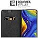 Custodia Compatibile Con Xiaomi Mi Mix 3 In Bruno Caffè - Coperchio Protettiva Con Chiusura Magnetica, Funzione Stand E Tasca Per Le Carte - Foto miniatura 3