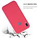 Custodia Compatibile Con Huawei Y6 2019 In Candy Rosso - Coperchio Protettivo In Silicone Tpu Flessibile - Foto miniatura 8