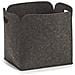 Contenitore In Feltro, Cestino, Colore Grigio, 36x28x36 Cm, - Foto miniatura 1