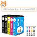 5 Cartucce Epson 603xl Compatibili Per 603 Xl Qualita' Premium 600 Pagine - Foto miniatura 2