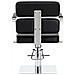 Poltrona Da Parrucchiere Finn Idarulica Girevole Per Il Salone Di Parrucchiere Poggiapiedi Cromato Sedia Da Parrucchiere - Foto miniatura 3