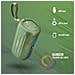ROLLERBEAST Cassa Bluetooth Portatile Waterproof con Cavo USB Incluso, Verde - Foto miniatura 2