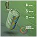 ROLLERBEAST Cassa Bluetooth Portatile Waterproof con Cavo USB Incluso, Verde - Foto miniatura 3