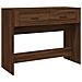 Tavolino Consolle Rovere Marrone 100x39x75 Cm Legno Multistrato - Foto miniatura 2