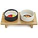 Pet Feeder Bowl Komeki Set - Foto miniatura 1
