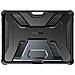 Cover Per Microsoft Surface Pro 8 Antishock Con Cavalletto Supporto, Nero - Foto miniatura 1