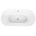 Vasca Da Bagno Freestanding Gocta 170 X 80 Cm Bianco - Foto miniatura 5