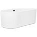 Vasca Da Bagno Freestanding Gocta 170 X 80 Cm Bianco - Foto miniatura 8