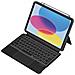 Custodia Per Ipad 10,9” 2022 Folio Quick Note Con Tastiera Qwerty Bluetooth 3.0, Nero - Foto miniatura 10