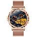 Smartwatch 5.1 Con Antifurto E Cinturino Milanese In Acciao Inox, Rosa Champagne - Foto miniatura 2