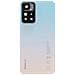 Vetro Posteriore Redmi Note 11 Pro Plus 5g Originale, Azzurro - Foto miniatura 1