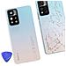 Vetro Posteriore Redmi Note 11 Pro Plus 5g Originale, Azzurro - Foto miniatura 3