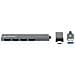 Hub Usb-c 3.2 4 Porte Usb-a Ultra Slim - Foto miniatura 3
