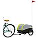 Rimorchio Da Bici Nero E Verde 30 Kg In Ferro - Foto miniatura 3