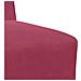 Divano Sedia Rosso Vino 55 cm Velluto - Foto miniatura 8