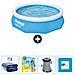 Piscina Fuori Terra - In Giro - 305x76 Cm - Blu - Include Accessori Coordinati Cb7 - Foto miniatura 1