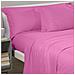 Completo Lenzuola In Flanella Colore Viola Misura Singolo - Foto miniatura 3