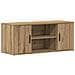Cabinet TV  in Rovere Artisan 100x35x40 cm in Legno Ingegnerizzato - Foto miniatura 1