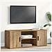 Cabinet TV  in Rovere Artisan 100x35x40 cm in Legno Ingegnerizzato - Foto miniatura 2