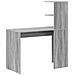 Scrivania Grigia Grigia Sonoma Truciolare - Foto miniatura 6