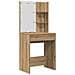 Set Toeletta con LED Rovere Artigianale in Legno Multistrato - Foto miniatura 5
