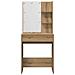 Set Toeletta con LED Rovere Artigianale in Legno Multistrato - Foto miniatura 6