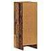 Scarpiera Legno Vecchio 32x35x92 cm in Legno Multistrato - Foto miniatura 6