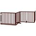 Cancello Cani Porta Pieghevole Marrone 12 Pannelli 960cm Pioppo - Foto miniatura 3