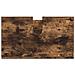 Mobile per lavabo da bagno TULUM Rovere fumo 60 x 34 x 63 cm - Foto miniatura 8