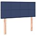 Giroletto a Molle con Materasso Blu 120x190 cm in Tessuto - Foto miniatura 7