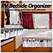 Organizzatore Sospeso A 8 Tasche Per Camper - Borsa Da Comodino In Tessuto Non Tessuto Grey - Foto miniatura 3