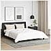 Duvet Invernale 3 pcs Bianco 200 x 220 cm Microfibra - Foto miniatura 2